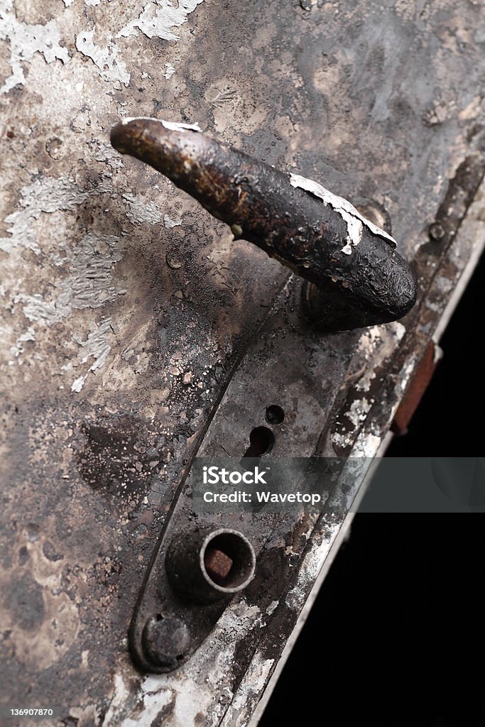 Старый Дверной ручка - Стоковые фото Архитектура роялти-фри