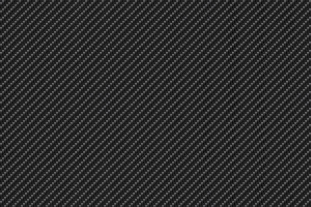 ilustraciones, imágenes clip art, dibujos animados e iconos de stock de fondo de textura de patrón de fibra de carbono vectorial. - backgrounds black seamless textured