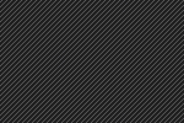 wektorowe tło tekstury włókna kevlarowego z włókna węglowego. - carbon fiber textile pattern stock illustrations