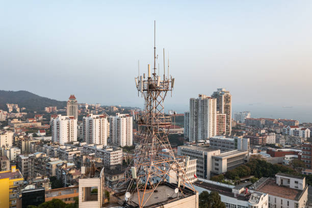 istock 5G Towers In Modern City Locations 1369085549