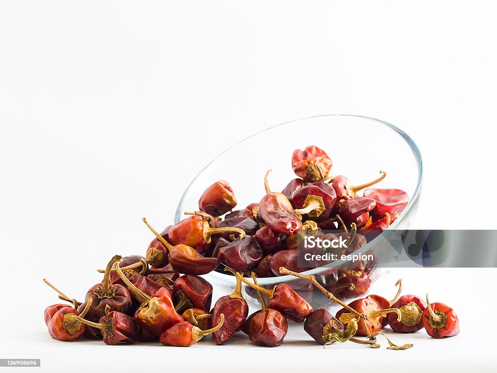 Bowl of Hot chiles - Foto de stock de Aderezo libre de derechos