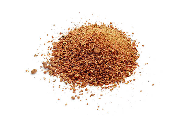 mace mace powder isolated on white mace spice stock pictures, royalty-free photos & images