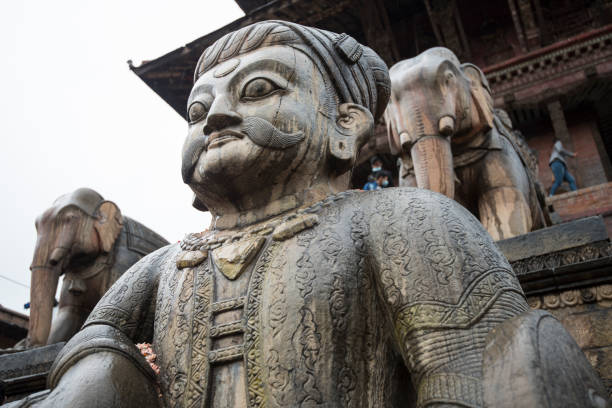 istock Ancient town Bhaktapur in Kathmandu Valley. 1369096750