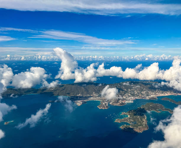 istock Aerial view of St. Thomas USVI 1369100417