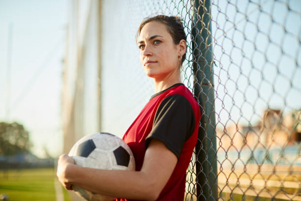 istock A proud soccer player looks at the viewer. 1369101286