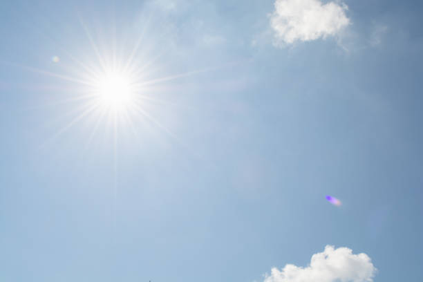 istock Sky summer, Cloudy background bright sunny in the blue sky 1369101317
