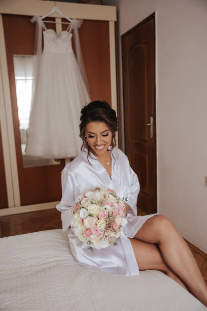 istock Enjoying preparations for the big day 1369101340