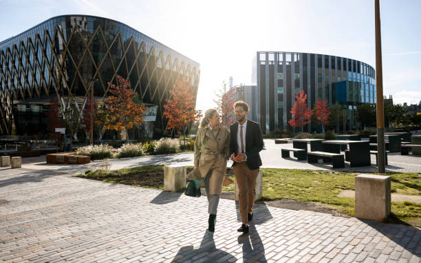 istock Walking To The Meeting 1369103145