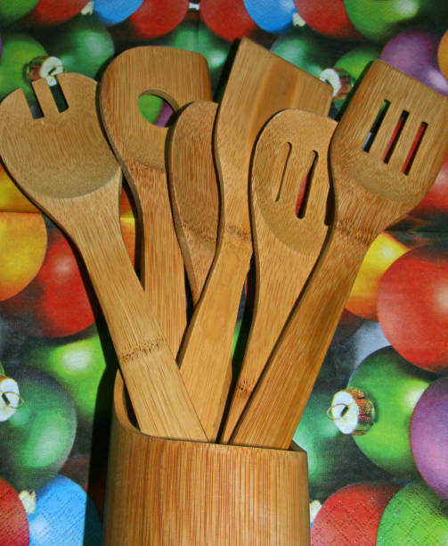 istock Wooden cutlery 1369108072