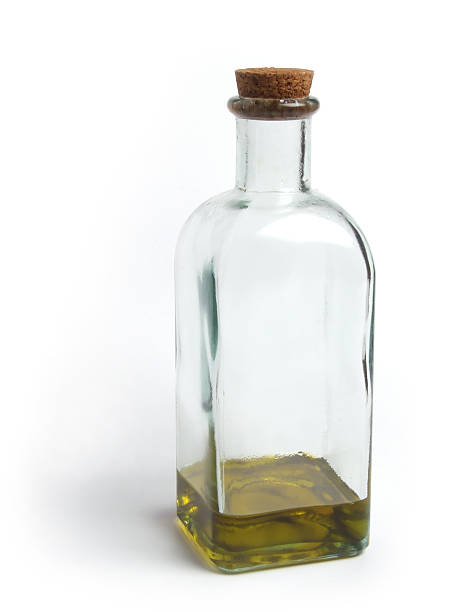istock Glass Bottle with Olive Oil 136911242