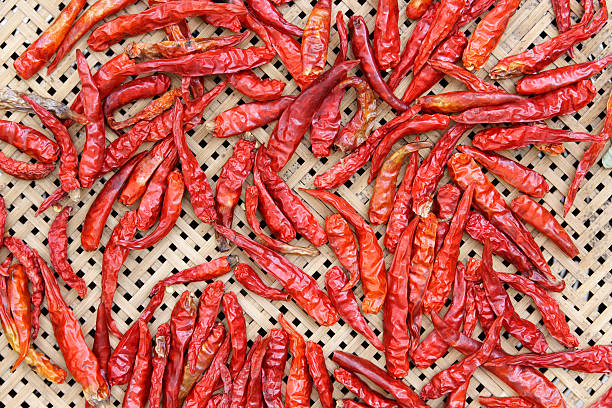 Red chili peppers Close up of Red chili peppers anaheim pepper photos stock pictures, royalty-free photos & images