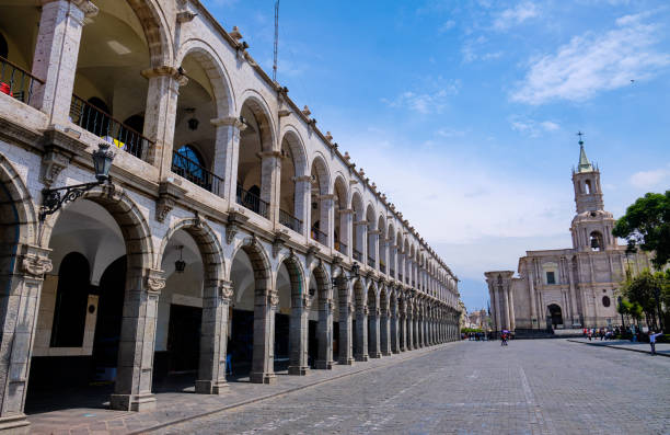 istock The Plaza de Armas in Arequipa, Peru. 1369125186