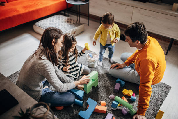 istock Family at home 1369127960