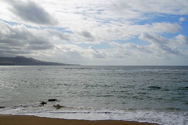 istock Atlantic Ocean. Surf waves in the Canary Islands 1369128053