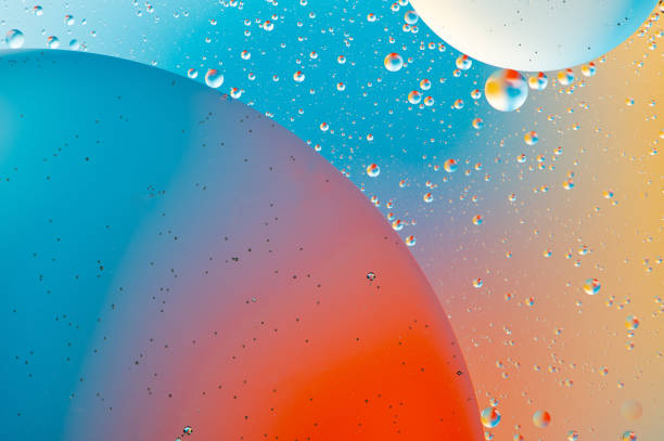 istock Macro oil and water multi colored abstract background 1369130095
