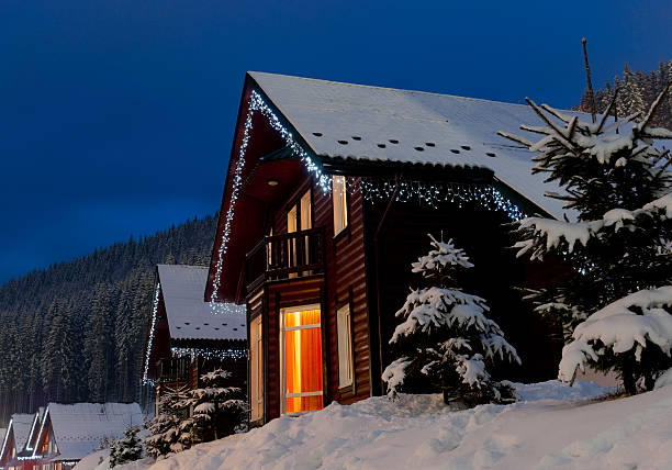 istock Winter fairy tale in Carpathian Mountains. 136913990