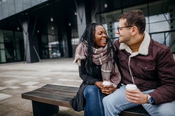 istock Cute couple in love 1369154782