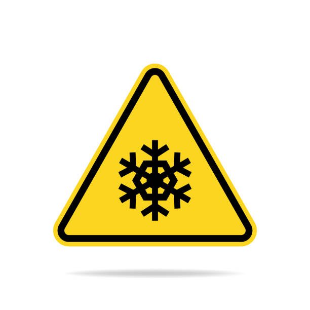 280+ Icy Road Sign Clip Art Stock Illustrations, Royalty-Free Vector ...