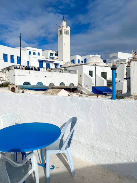 The Palace of Erlanger, Centre des Musiques Arabes et Mediterraneennes, Sidi Bou Said, Tunisia 