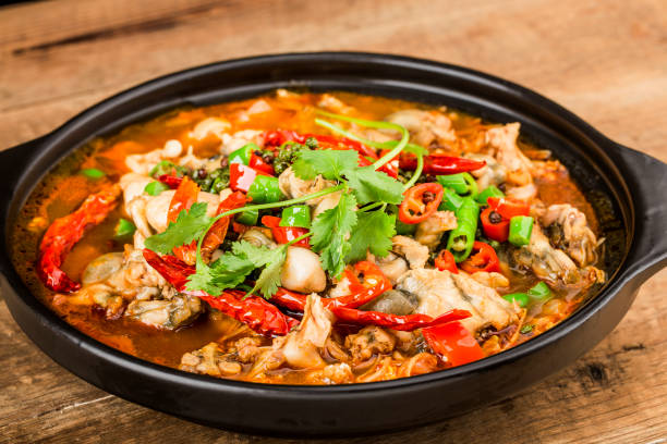istock Chinese Sichuan specialties spicy beef frog 1369159190