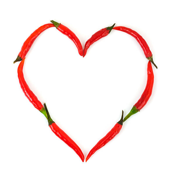 istock Heart made of pepper 136916173