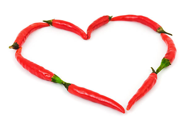 istock Heart made of pepper 136916186