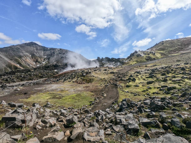 istock Volcanic landscape in Iceland 1369162708