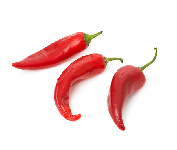 chili peppers quente - fotografia de stock