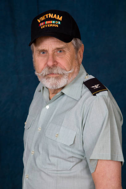 istock Retired Army Colonel Vietnam Veteran looking at camera 1369166215