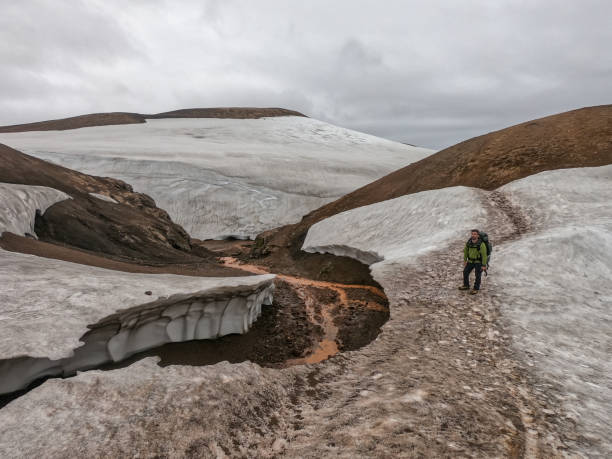 istock One man on a hiking trail in Iceland 1369167850