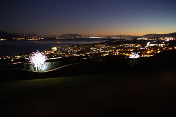 istock Lake Geneva by night 1369173726