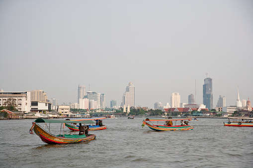 Chao Phraya river in Bangkok, Thailand