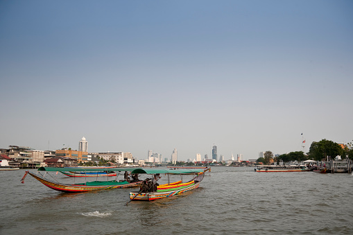 Chao Phraya river in Bangkok, Thailand