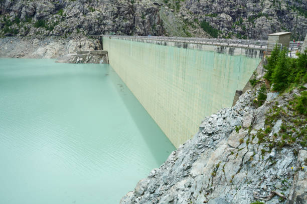 istock Alpine Dam in Italy 1369174100