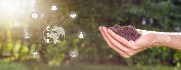 istock Corporate Social Responsibility CSR and Sustainability Responsible Office CSR 1369179947