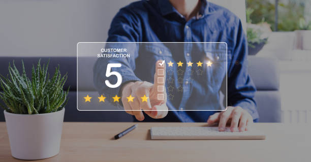 istock The best excellent business services rating customer experience concept 1369181162