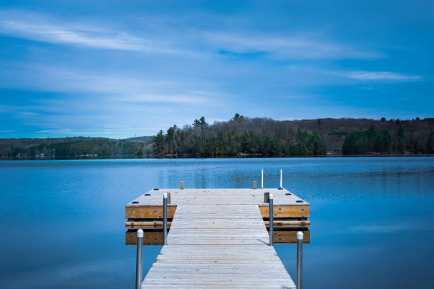 istock Dock at Bob Lake, Minden, Ontario 1369182086