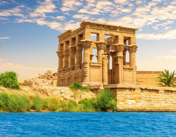 istock Trajan's kiosk near Philae Temple, close view, Aswan, Egypt 1369189465