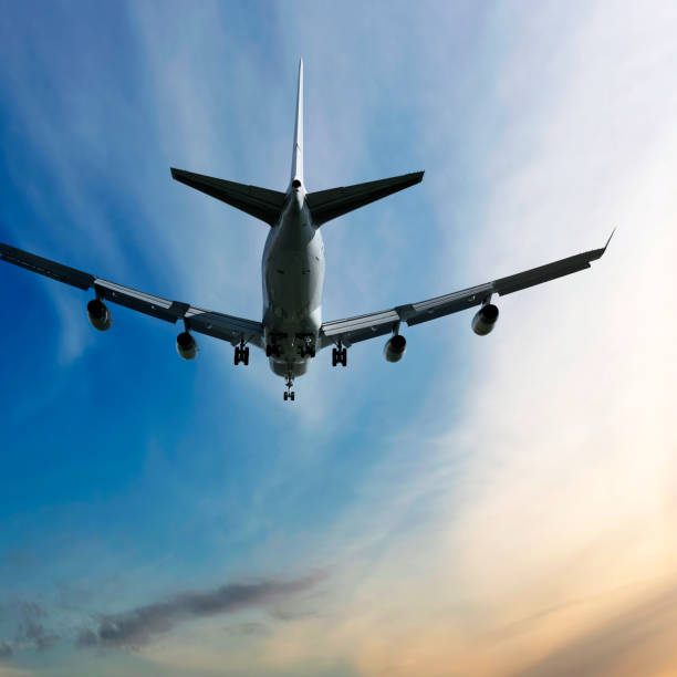istock XXL jumbo jet airplane landing 136919071
