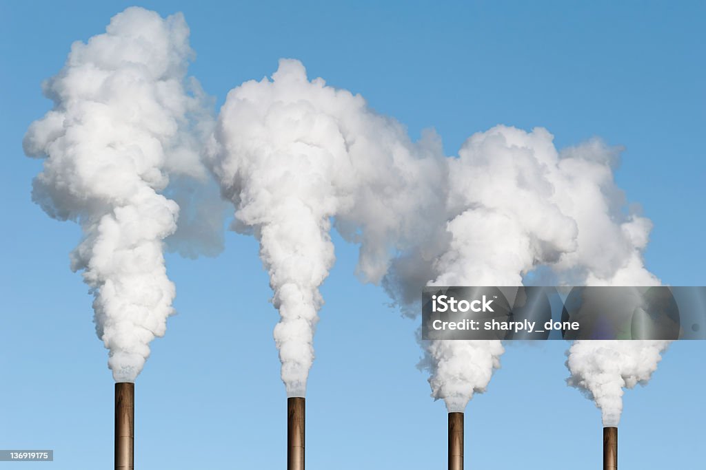 XXL pollution de l'air - Photo de Dioxyde de carbone libre de droits