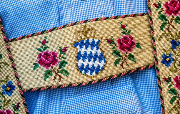 istock typical bavarian traditional clothing 1369191943