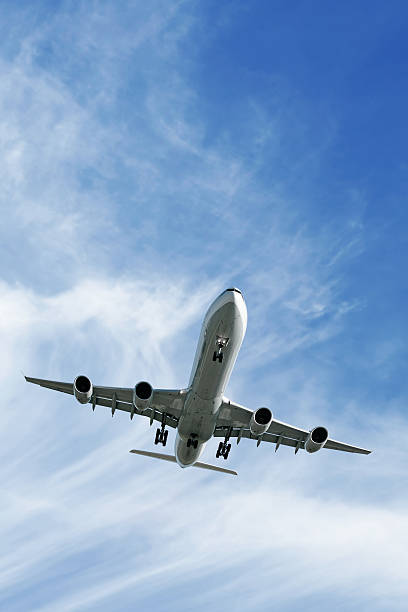 istock XL jet airplane landing 136919225