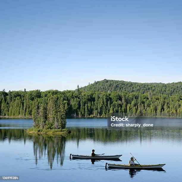 Xxxl Lago Reserva Ecológica De Caiaque - Fotografias de stock e mais imagens de Ontário - Canadá - Ontário - Canadá, Natureza, Verão