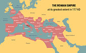 istock The size of Roman Empire at its greatest extent 1369193411