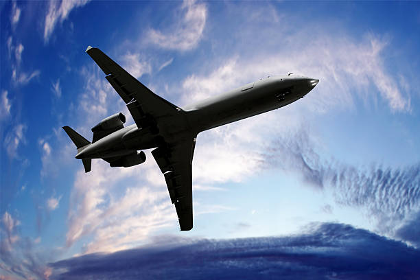 Shots of Airplanes taking off at LAX