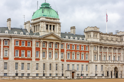 Old Admiralty Building (Admiralty Extension) in City of Westminster, London. This is a government building which was built in three stages, concluding in 1907.