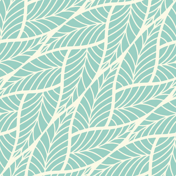 bezszwowy kwiatowy wzór wektorowy - natural pattern stock illustrations