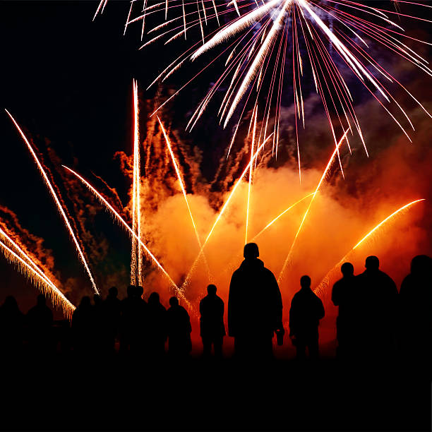 istock XXL fireworks show silhouette 136920389