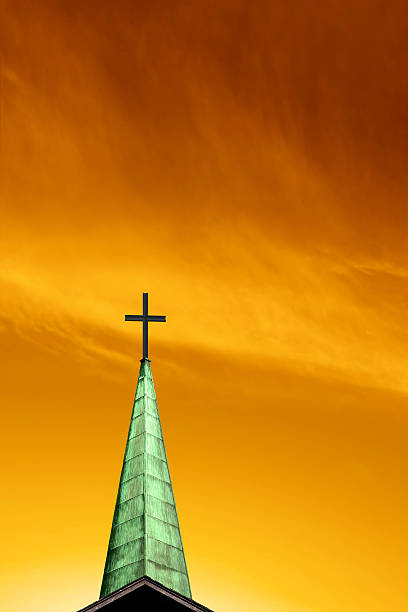 istock XXL cross and steeple 136920438