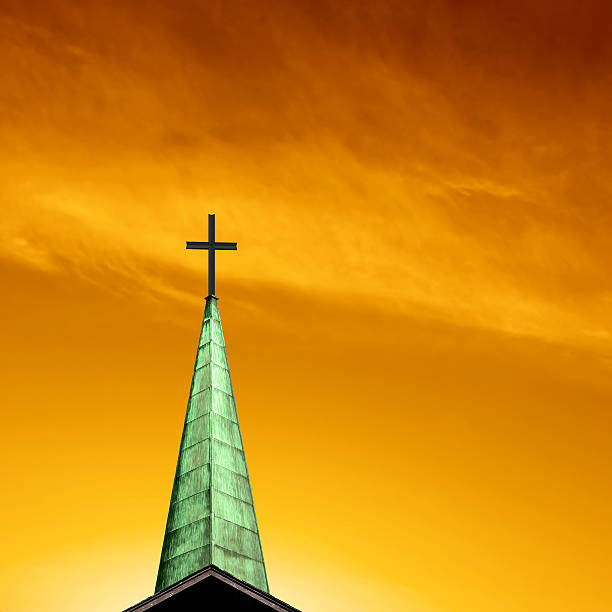 istock XXL cross and steeple 136920485